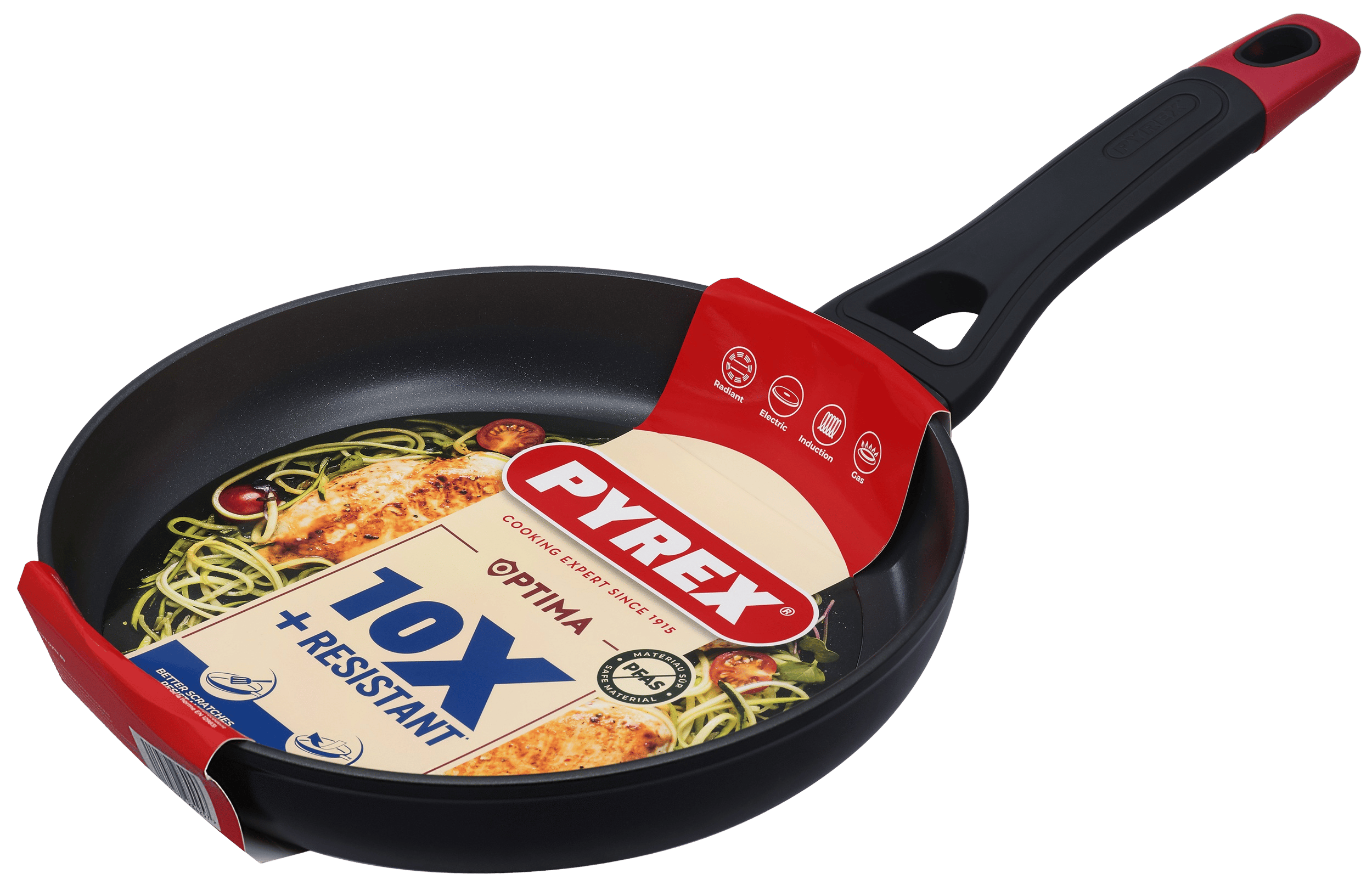 Сковорода PYREX OPTIMA 24 см індукція б/кришки (OT24BF6/8046)