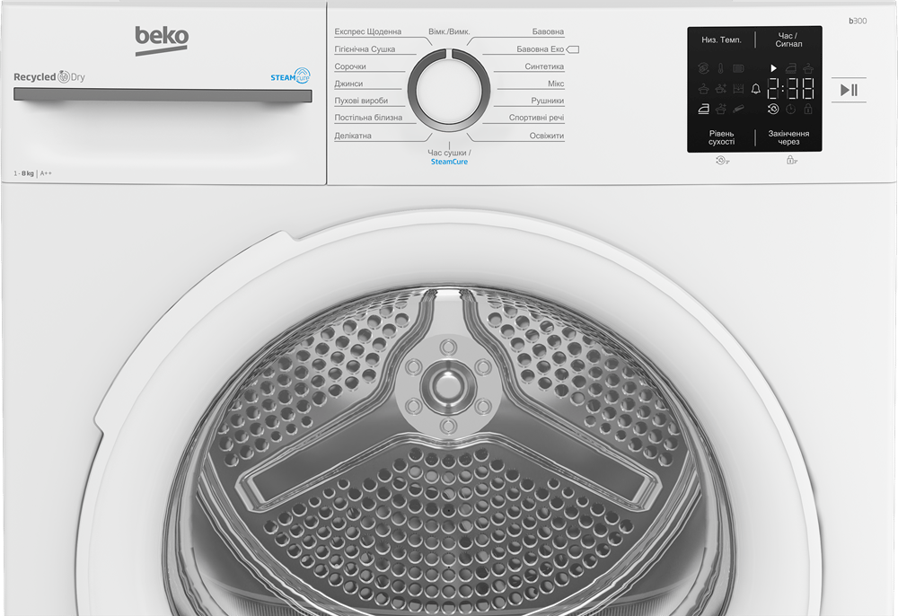 Сушильна машина BEKO BM3T38239WW