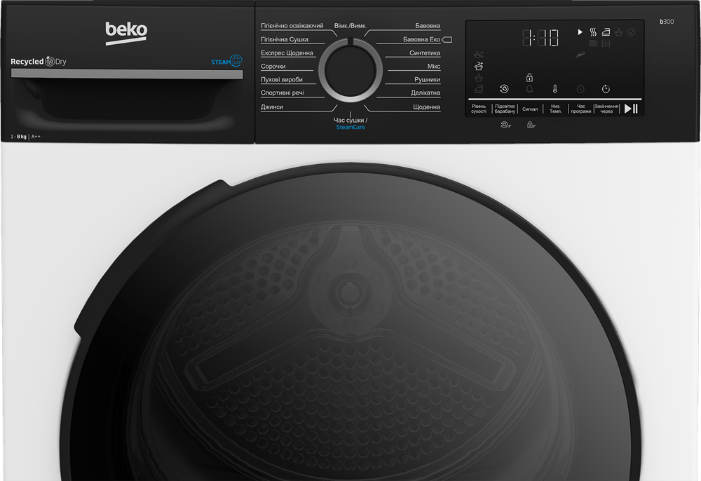 Сушильна машина BEKO BM3T48239WPBB2