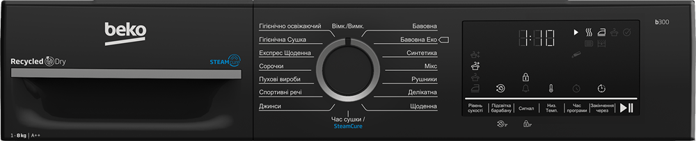 Сушильна машина BEKO BM3T48239WPBB2