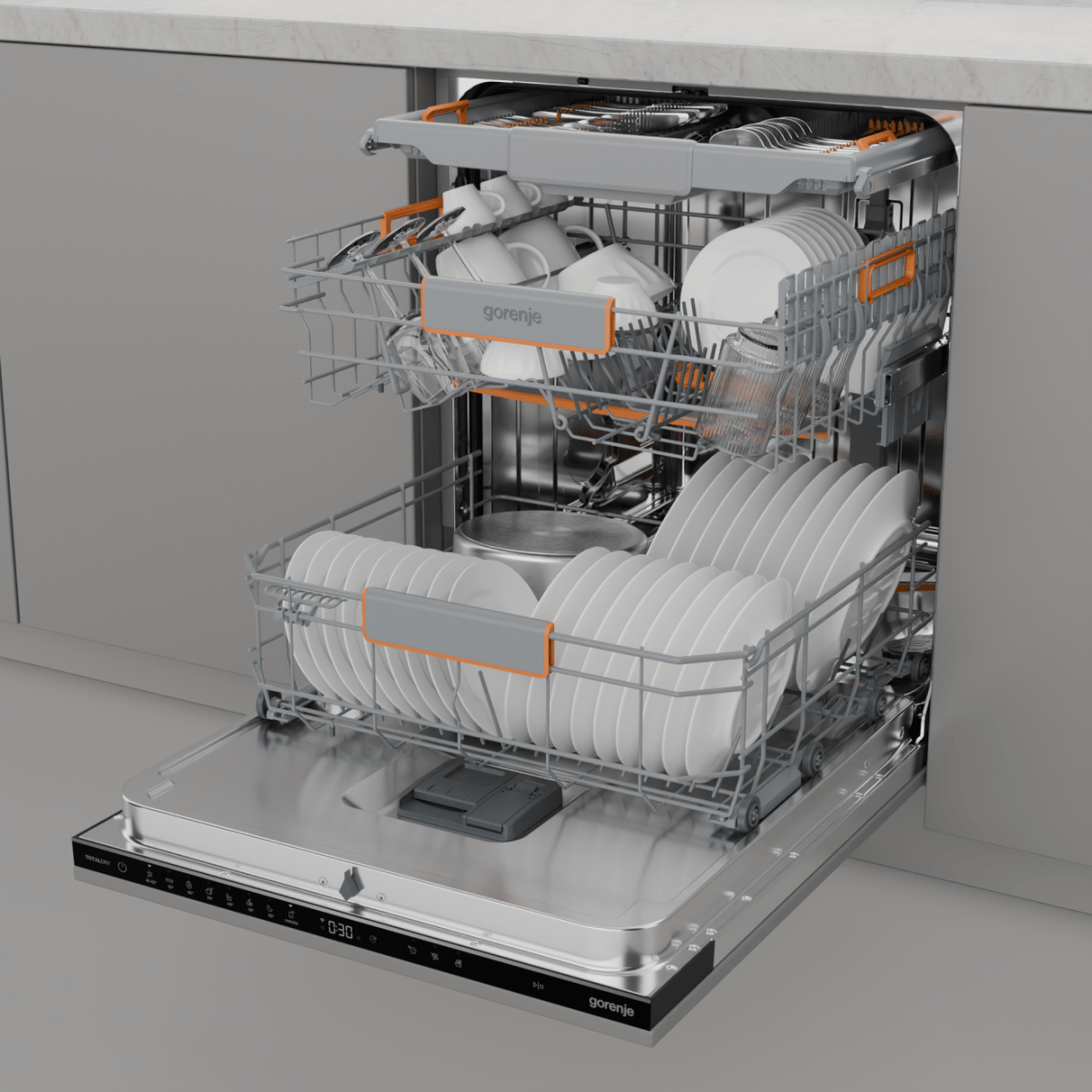 Вбуд. посудомийка GORENJE GV 673 C65