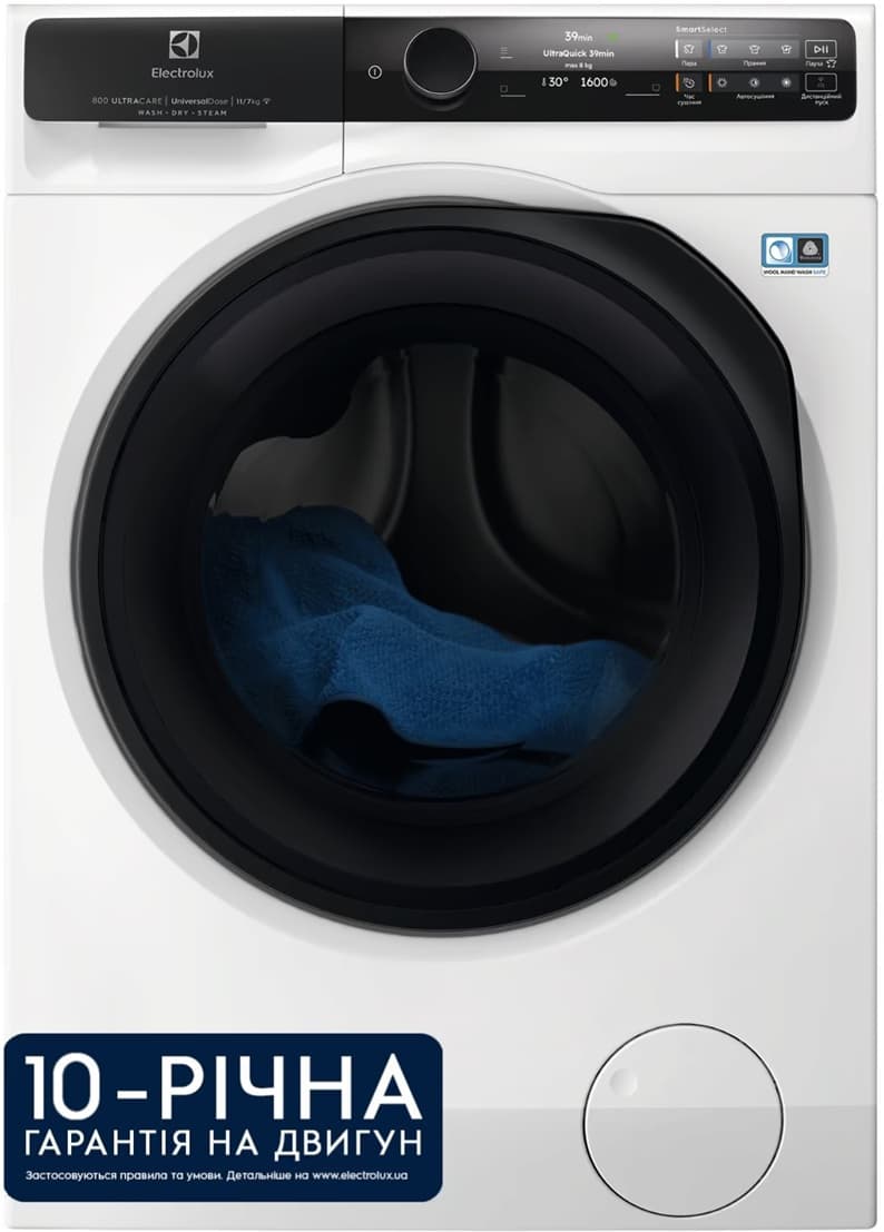 Пральна машина ELECTROLUX EW8W7607QU