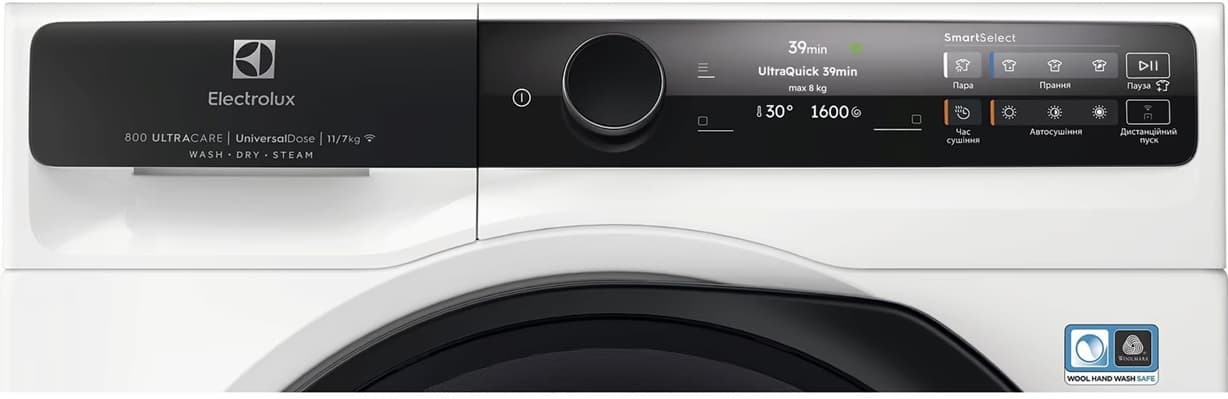 Пральна машина ELECTROLUX EW8W7607QU