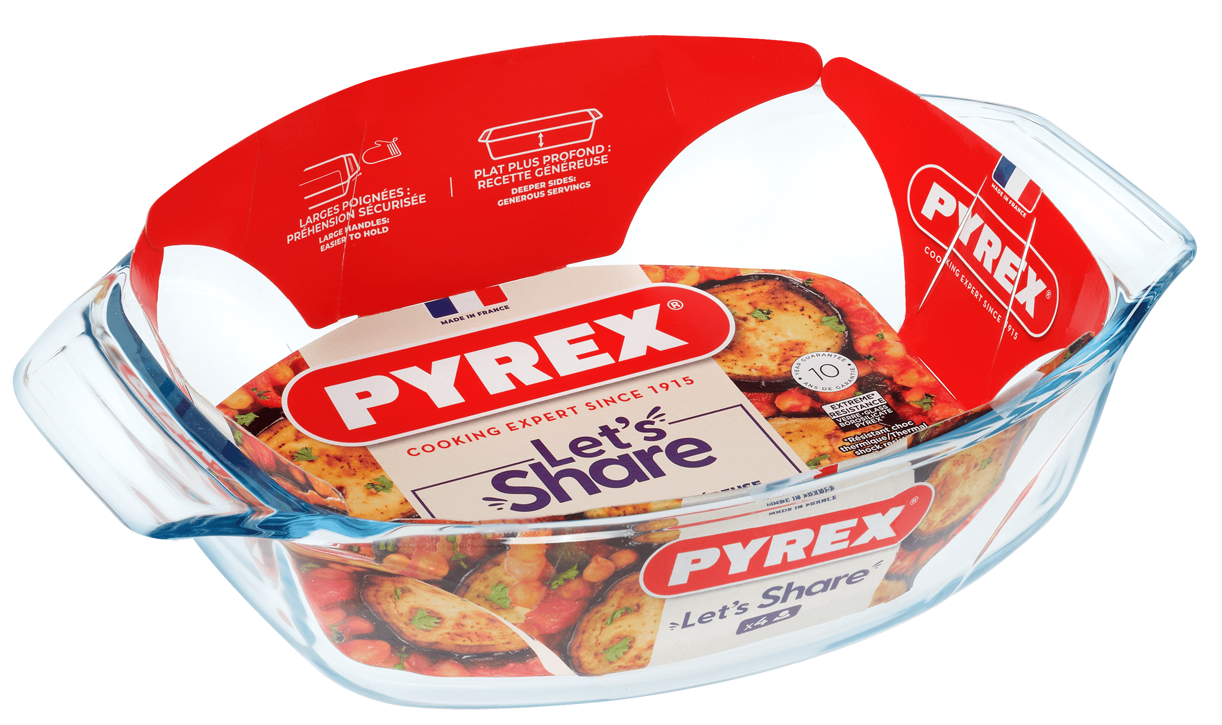 Форма с/к PYREX форма овал. 30х21х7см (2,1л) (410B000/8046)