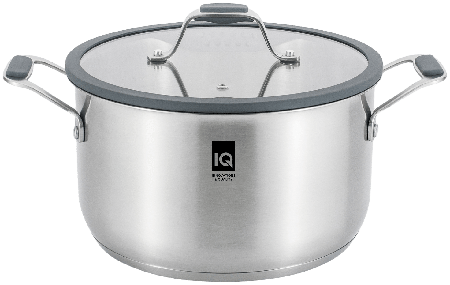 Каструля IQ Be Brave 22 см (4.2 л) з кришкою (IQ-2052-22)