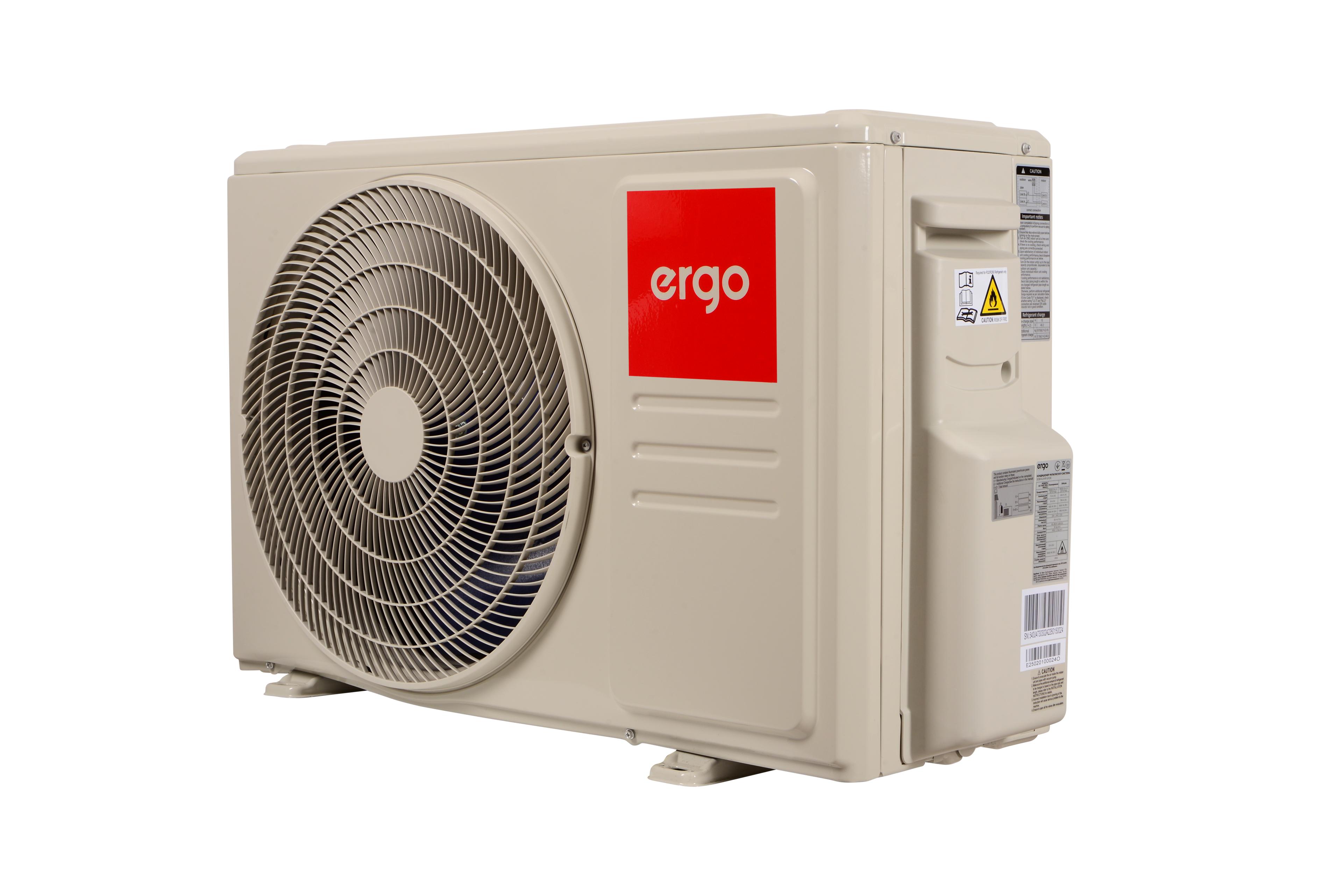 Кондиціонер ERGO ERGO ACI 1835 ODU MSH(2) + ACI 0935 IDU MSW W х 2 (Комплект мультиспліт системи)