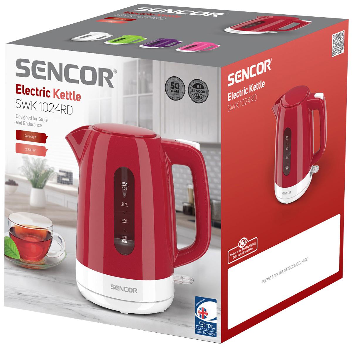 Чайник SENCOR SWK 1024RD