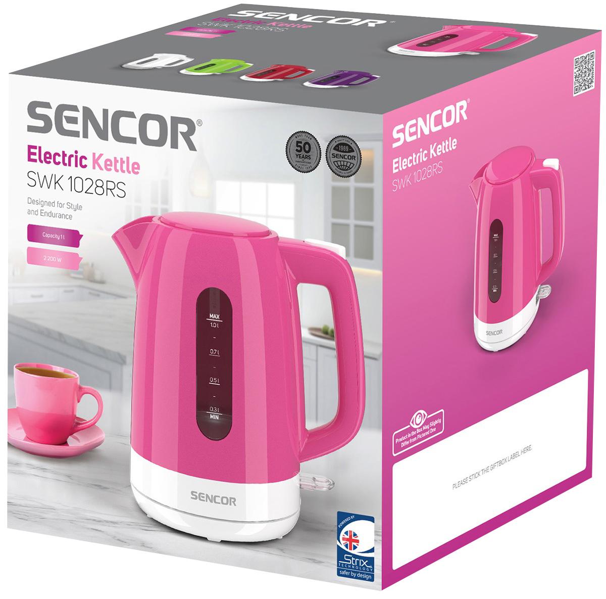 Чайник SENCOR SWK 1028RS
