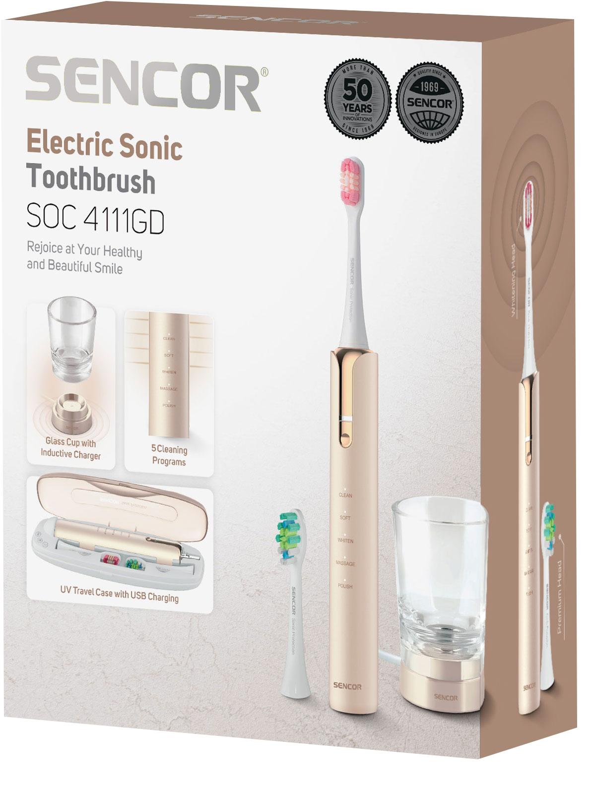 Зубна електрощітка SENCOR SOC 4111GD
