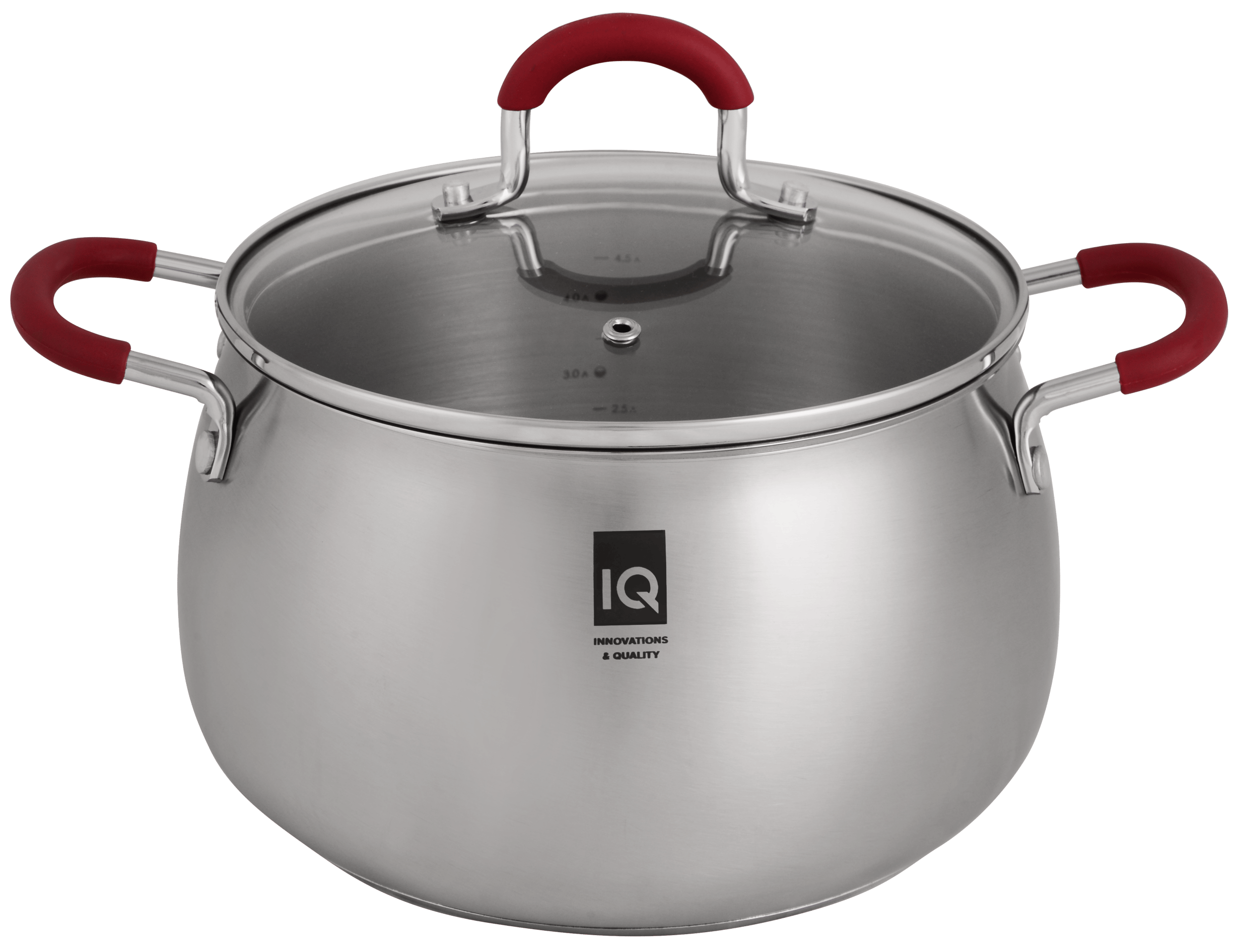 Каструля IQ Be Royal 24 см (5.2 л) з кришкою (IQ-2051-24)