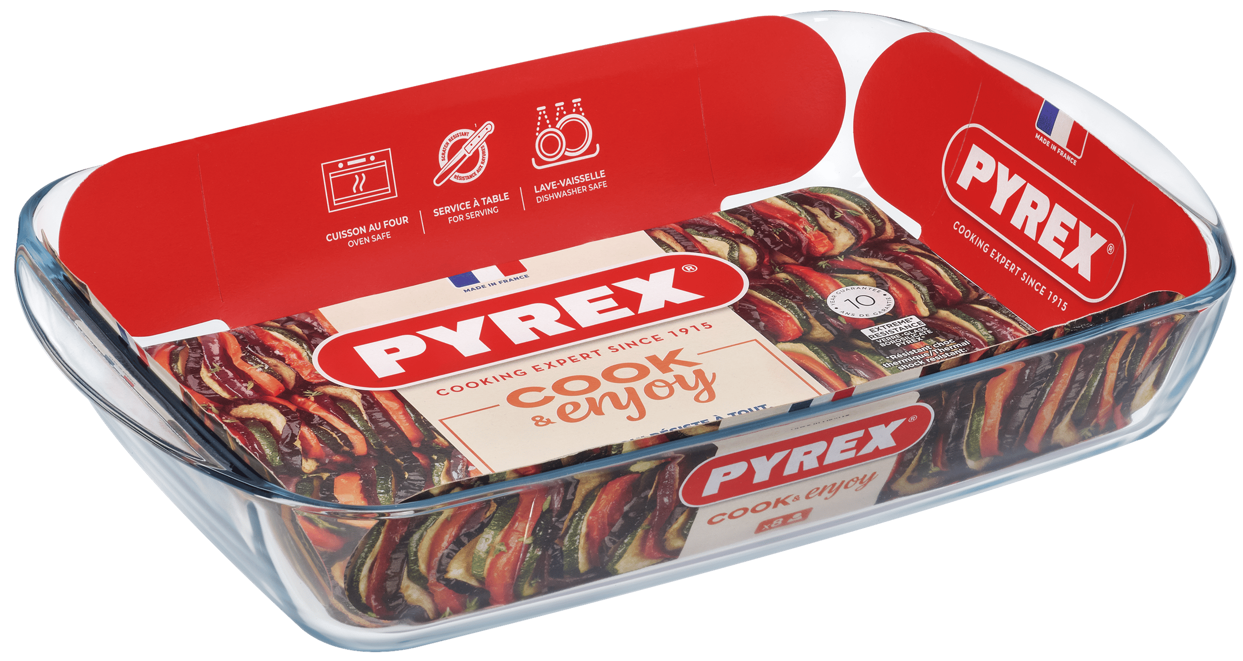Форма с/к PYREX форма прямокут. 40х27х7см (4.9л) (240B000/8046)