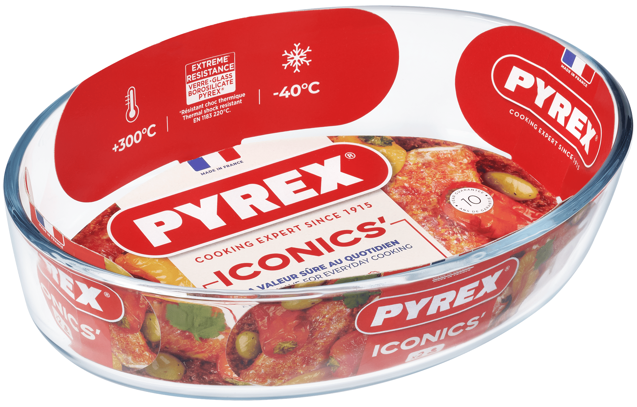 Форма с/к PYREX форма овальна 26х18х6см (1.6л) (222B000/8046)