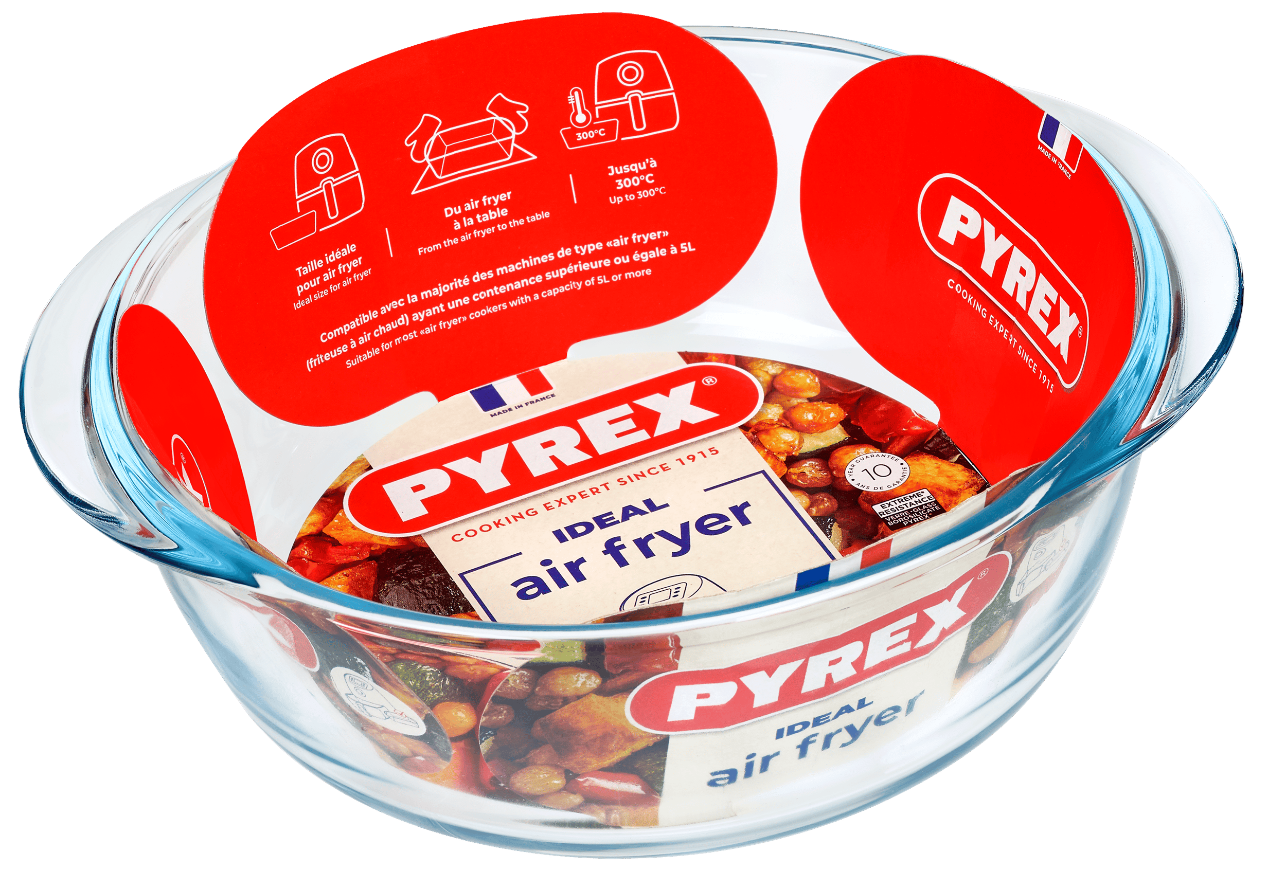 Форма с/к PYREX AIRFRYER круг. 20x18x7 см (1л) (207B100/7948)