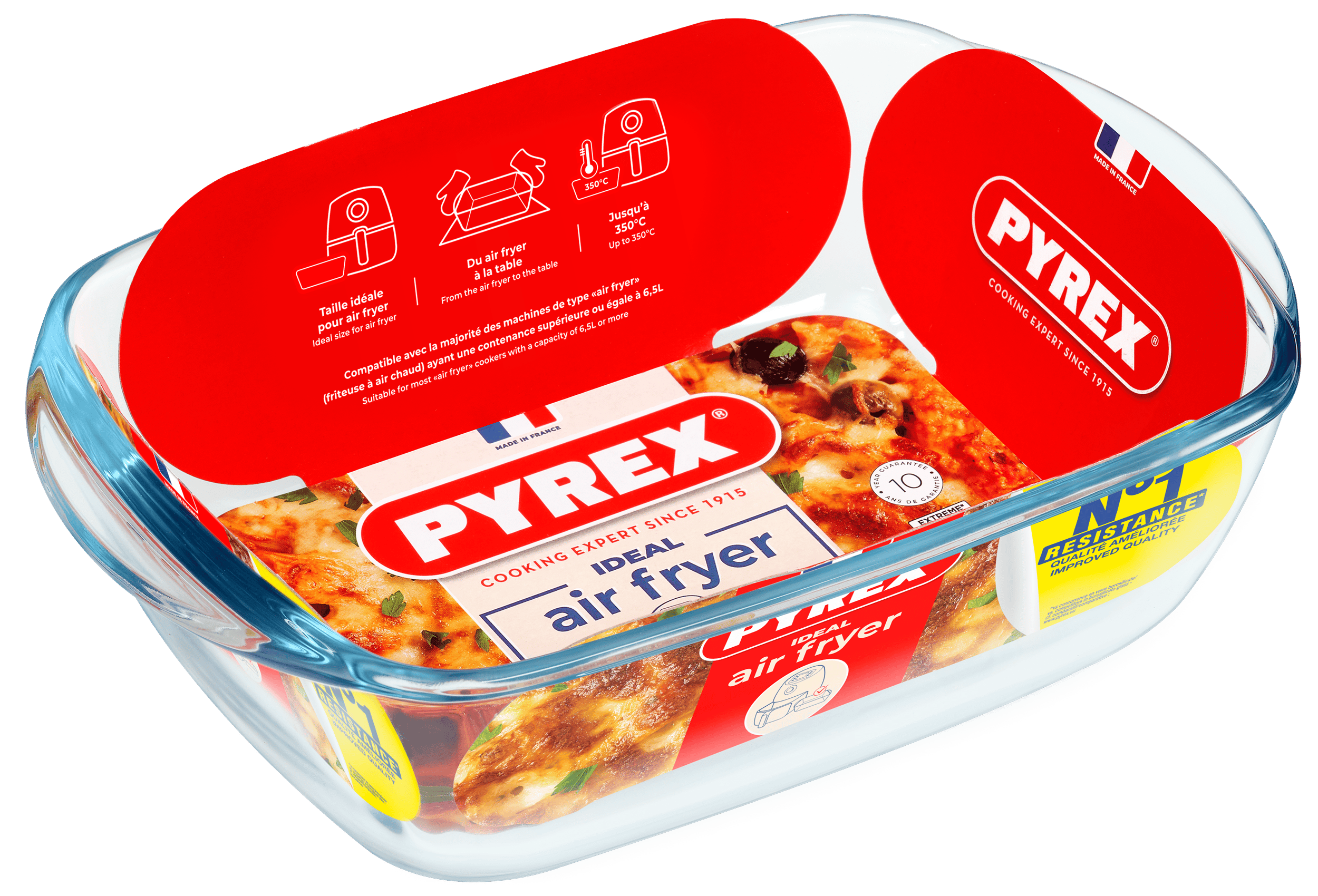 Форма с/к PYREX AIRFRYER прям. 23x15x6 см (1.2л) (215B100/7948)