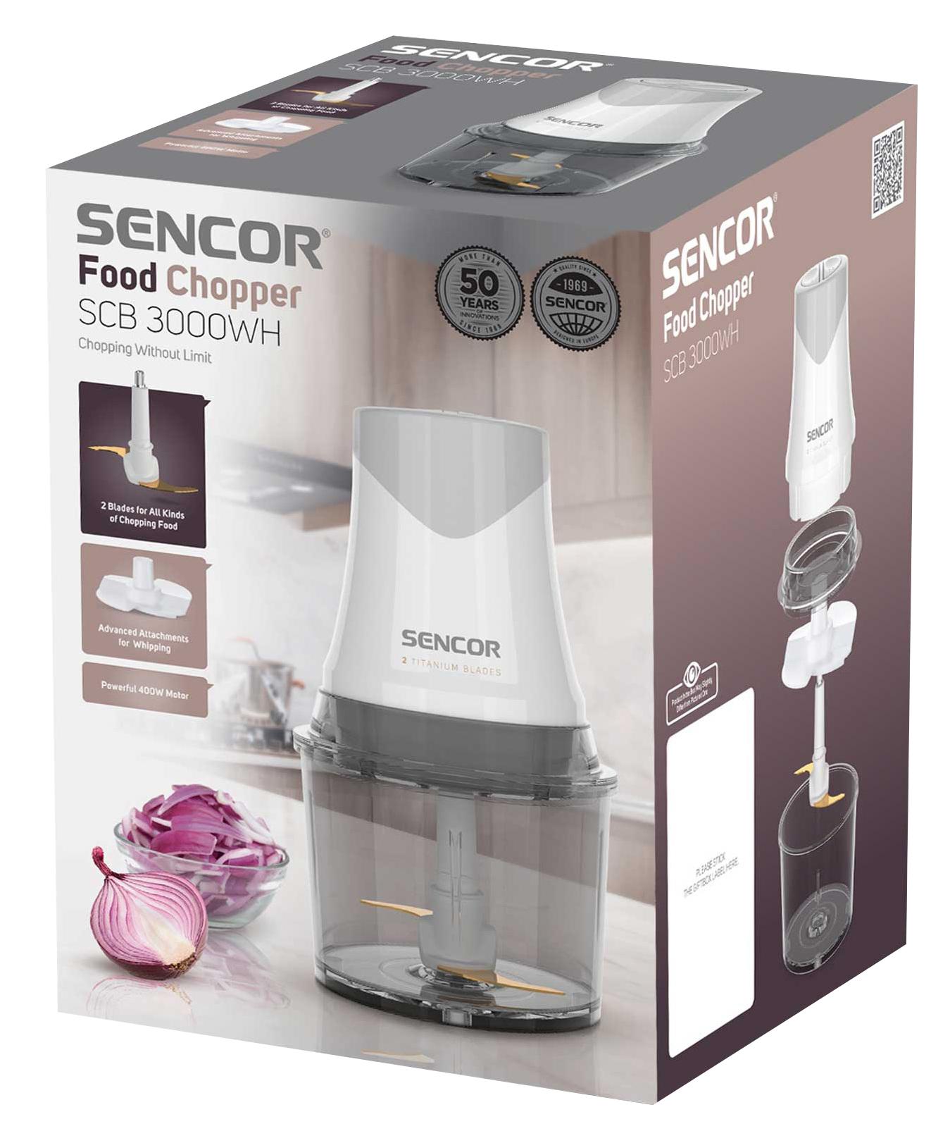 Кухонний комбайн SENCOR SCB 3000WH