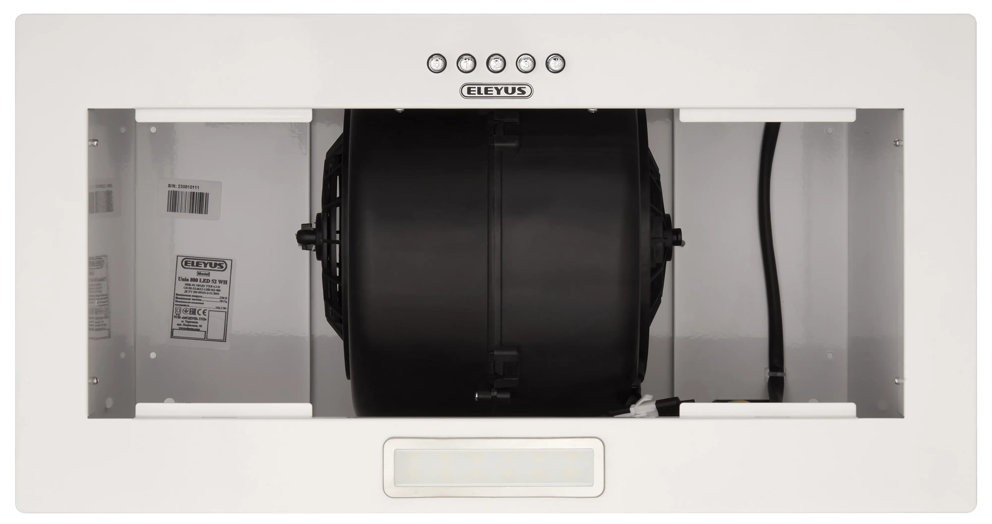Витяжка ELEYUS UNIA 1200 LED 52 WH