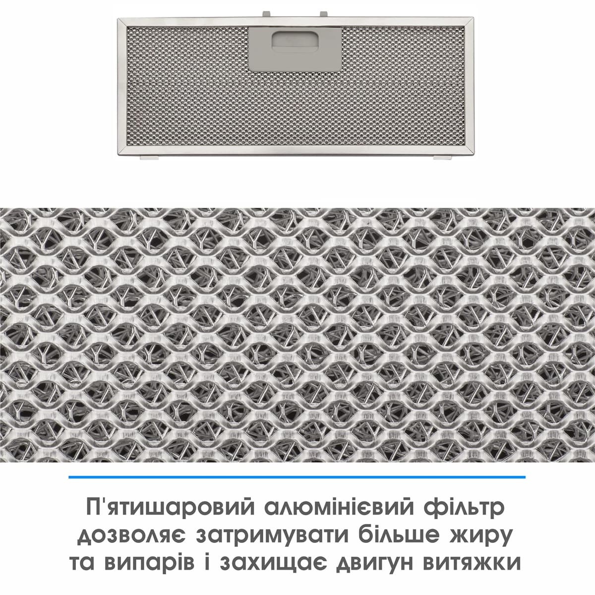 Витяжка ELEYUS UNIA 1200 LED 52 WH