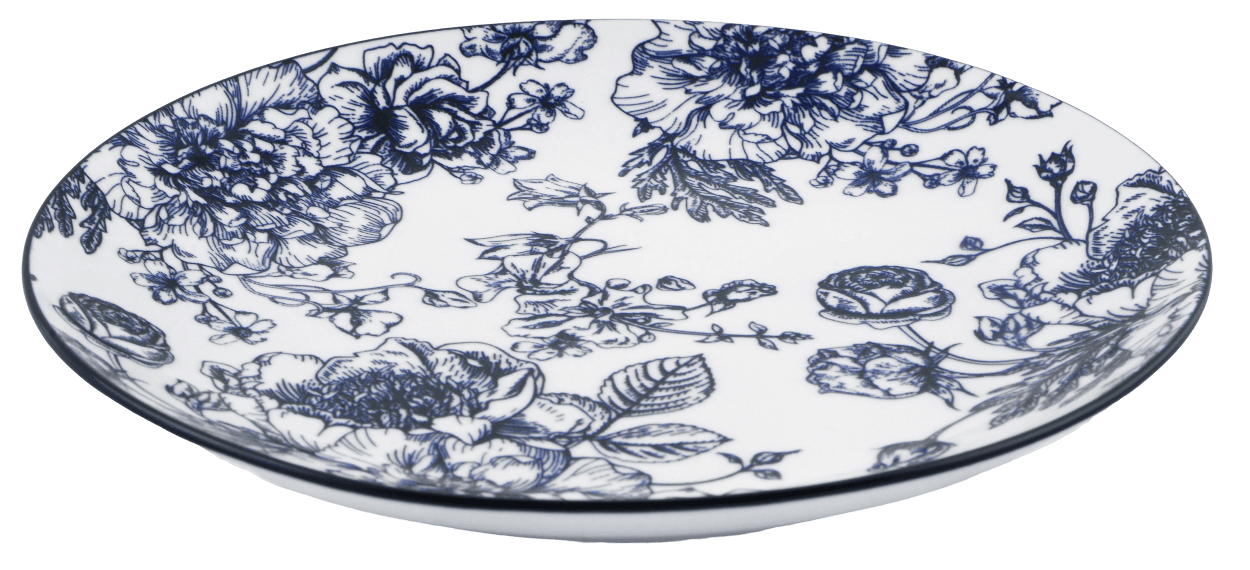Тарілка Limited Edition BLOSSOM BLUE /26.5 см /обід (YF7001-1)