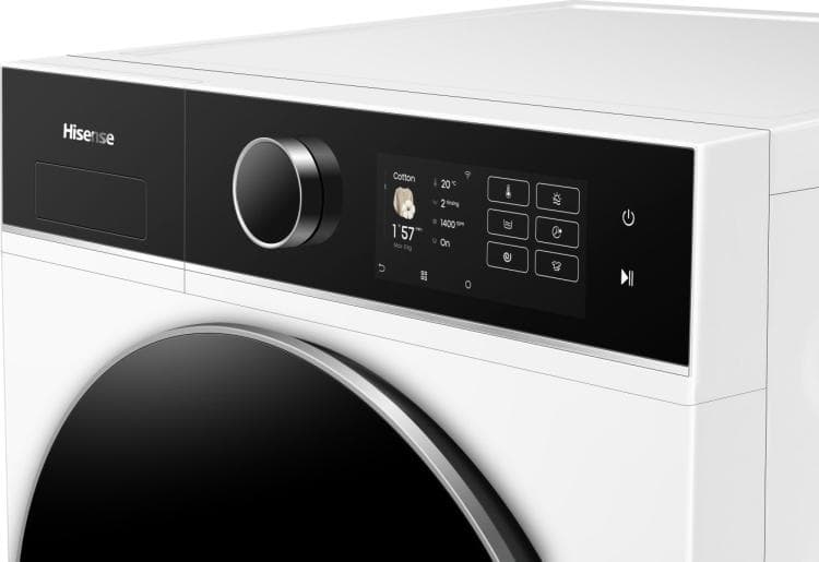 Прально-сушильна машина HISENSE WD5I8043BWF