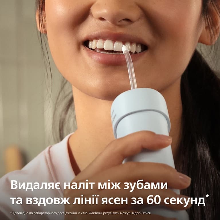 Зубна електрощітка PHILIPS Іригатор Sonicare HX3333/24 Compact Flosser 1000