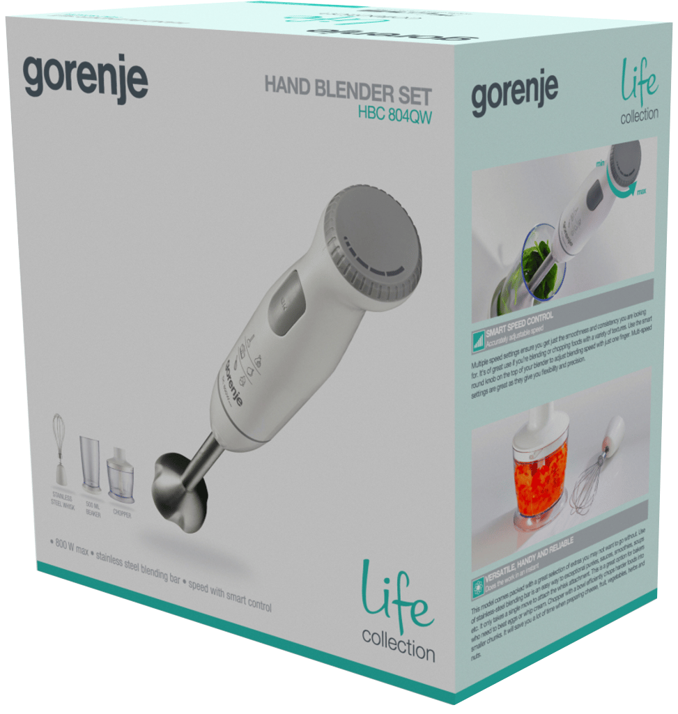 Блендер погружний GORENJE HBC804QW