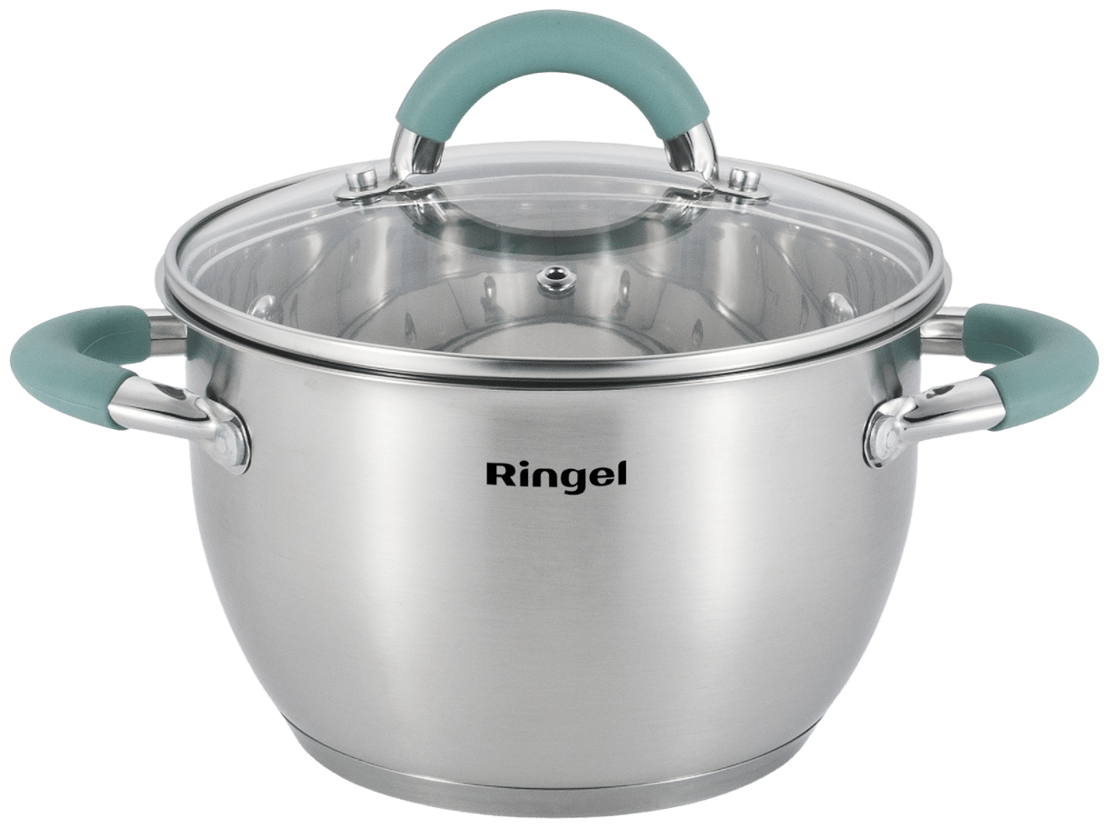 Набір посуду RINGEL Herbal Набір каструль 4 пр. 2.6 л+3.6 л (RG-6011)