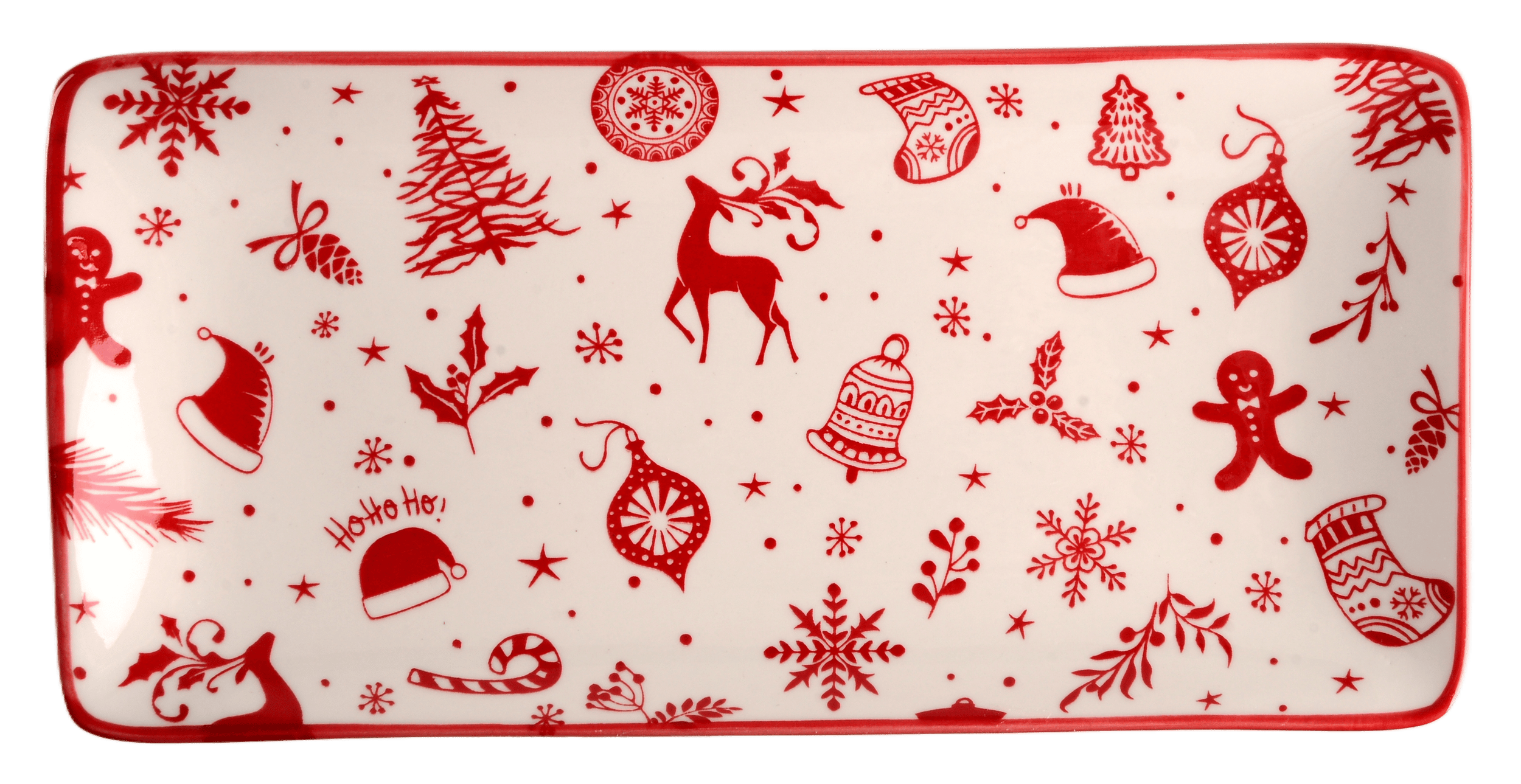 Блюдо Limited Edition NY XMAS MOOD /25.5*13 см /прямок (TRSC-GY5025-P25)