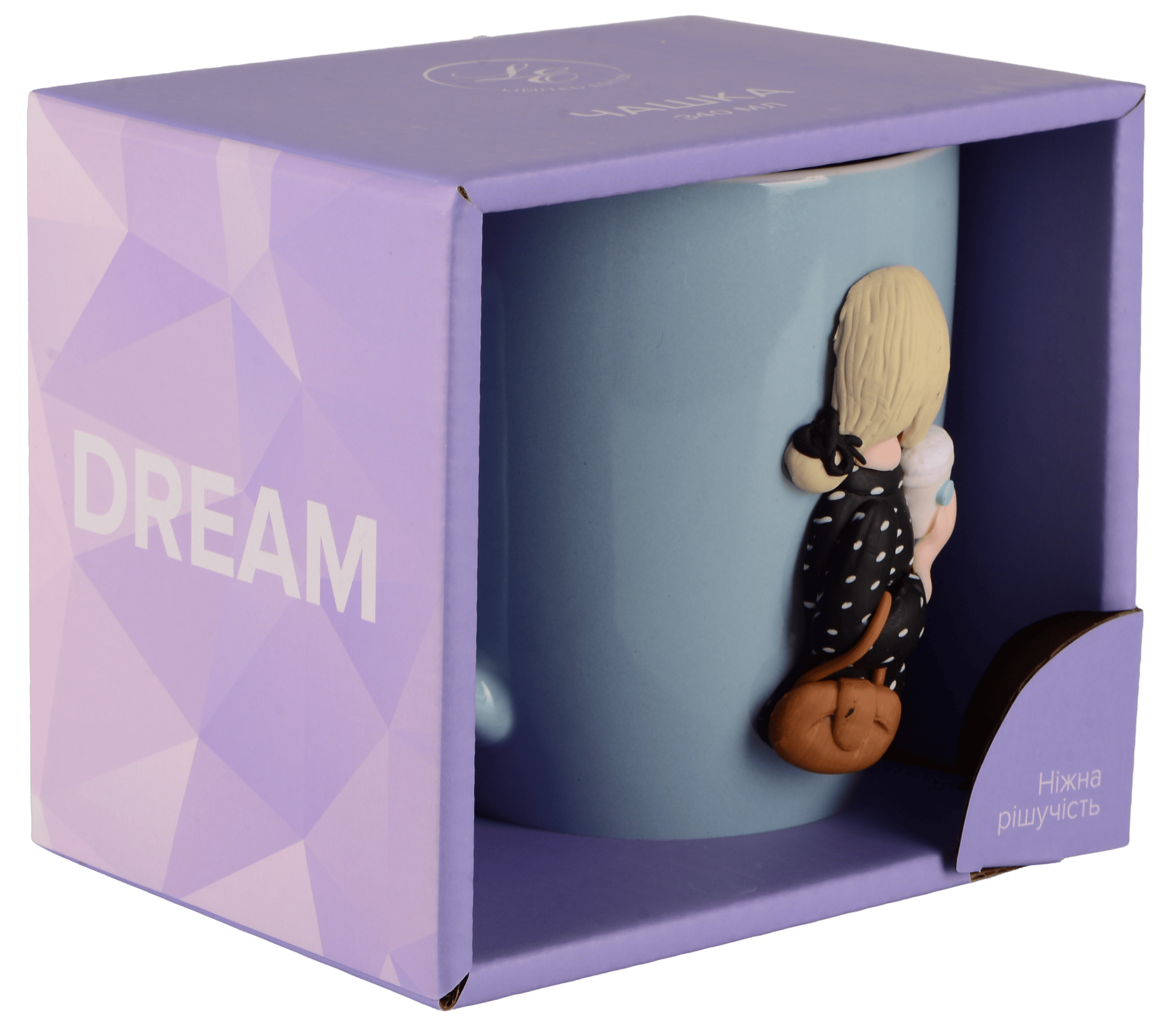 Чашка Limited Edition DREAM GIRL /340 мл в уп. (JSD10)