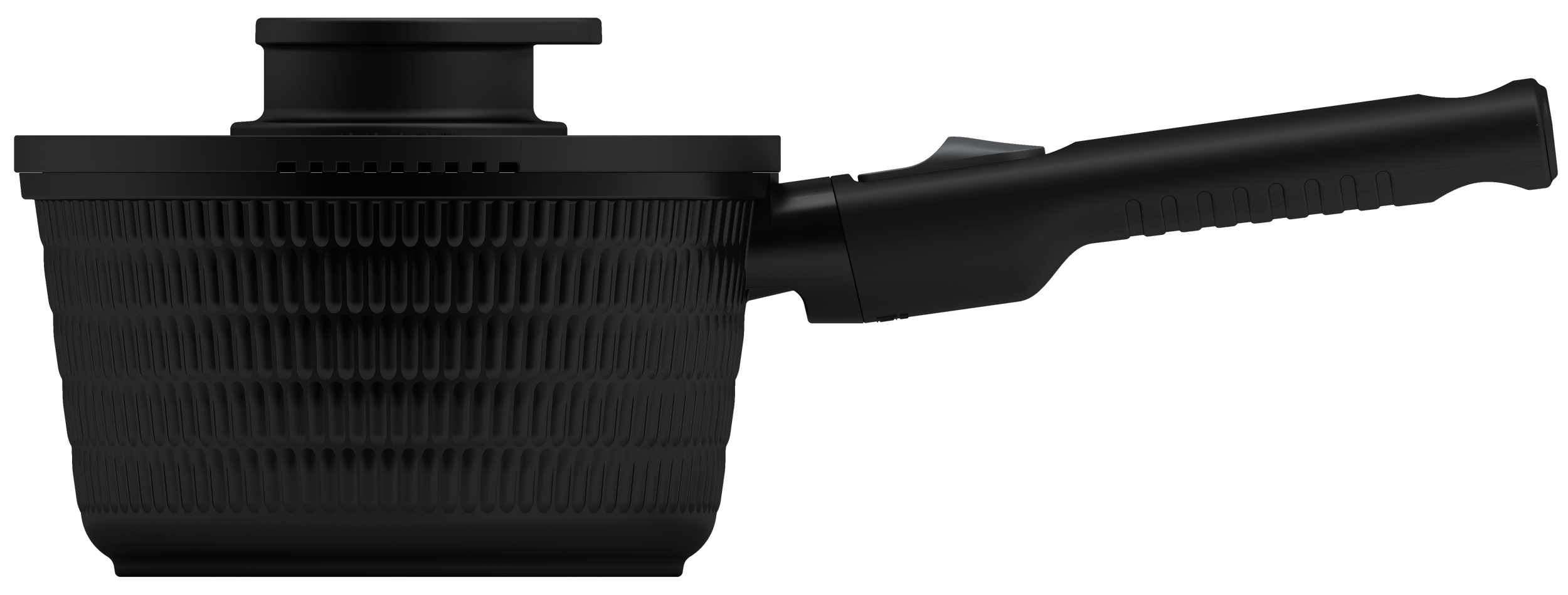 Ківш RINGEL Grey Line кришкою 16 см зі з`ємною ручкою (RG-4155-16)