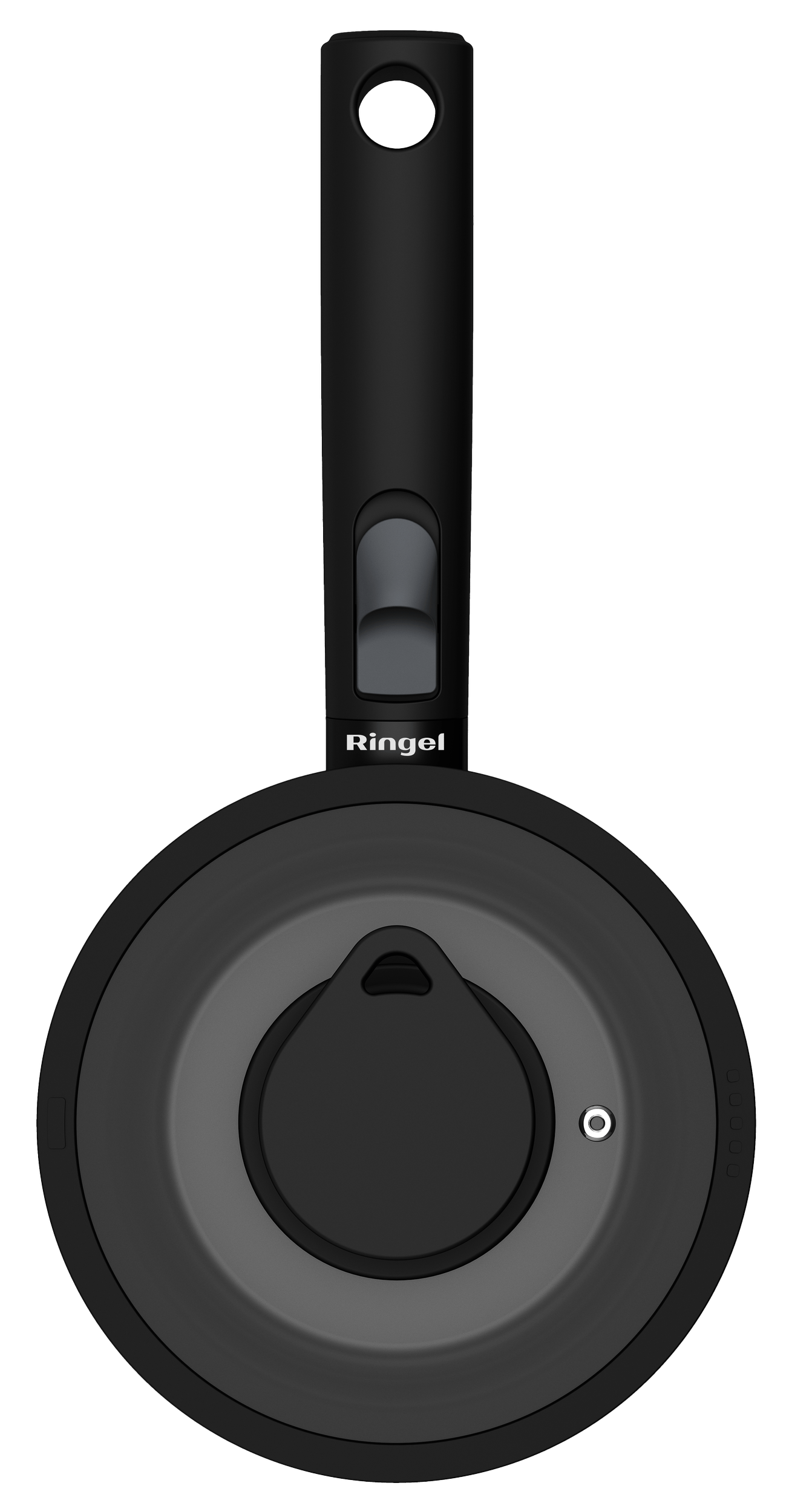 Ківш RINGEL Grey Line кришкою 16 см зі з`ємною ручкою (RG-4155-16)