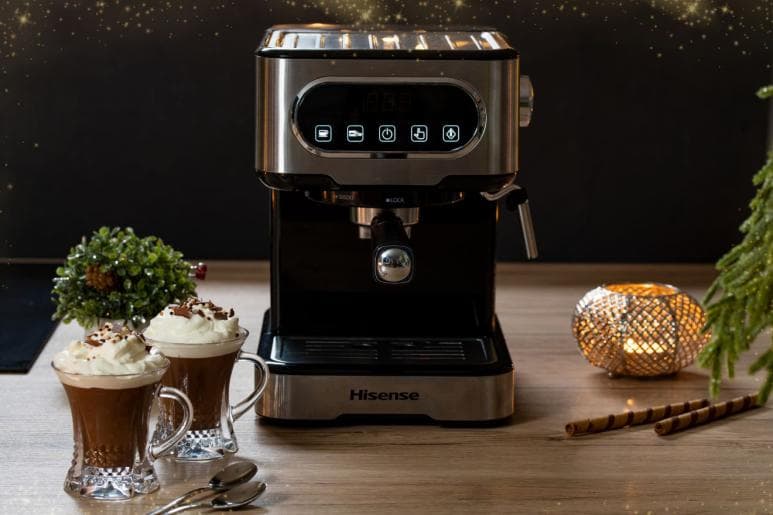 Кавоварка еспрессо HISENSE HESCM15DBK
