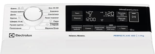 Пральна машина ELECTROLUX EW8T337U
