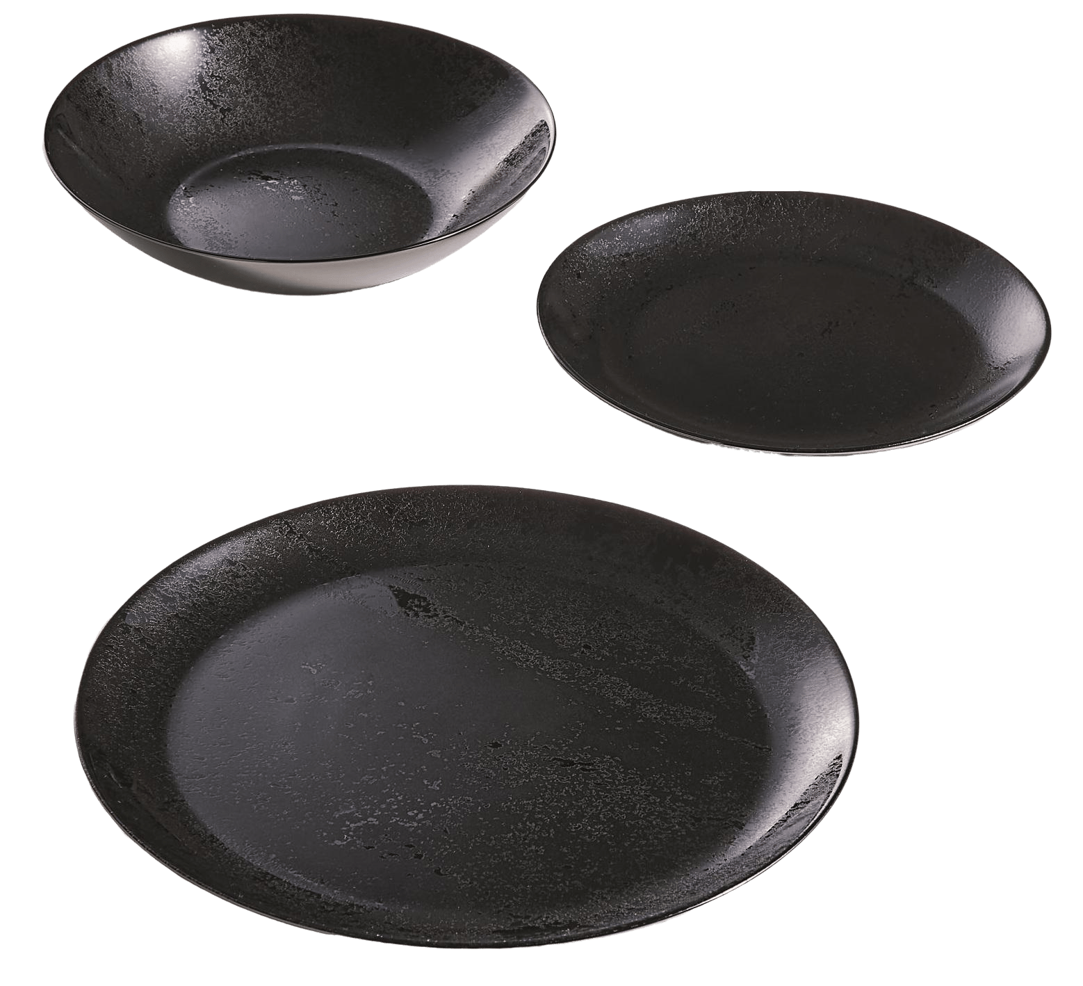 Тарілка LUMINARC DIANA BLACK /25 см /обід. (V0121)