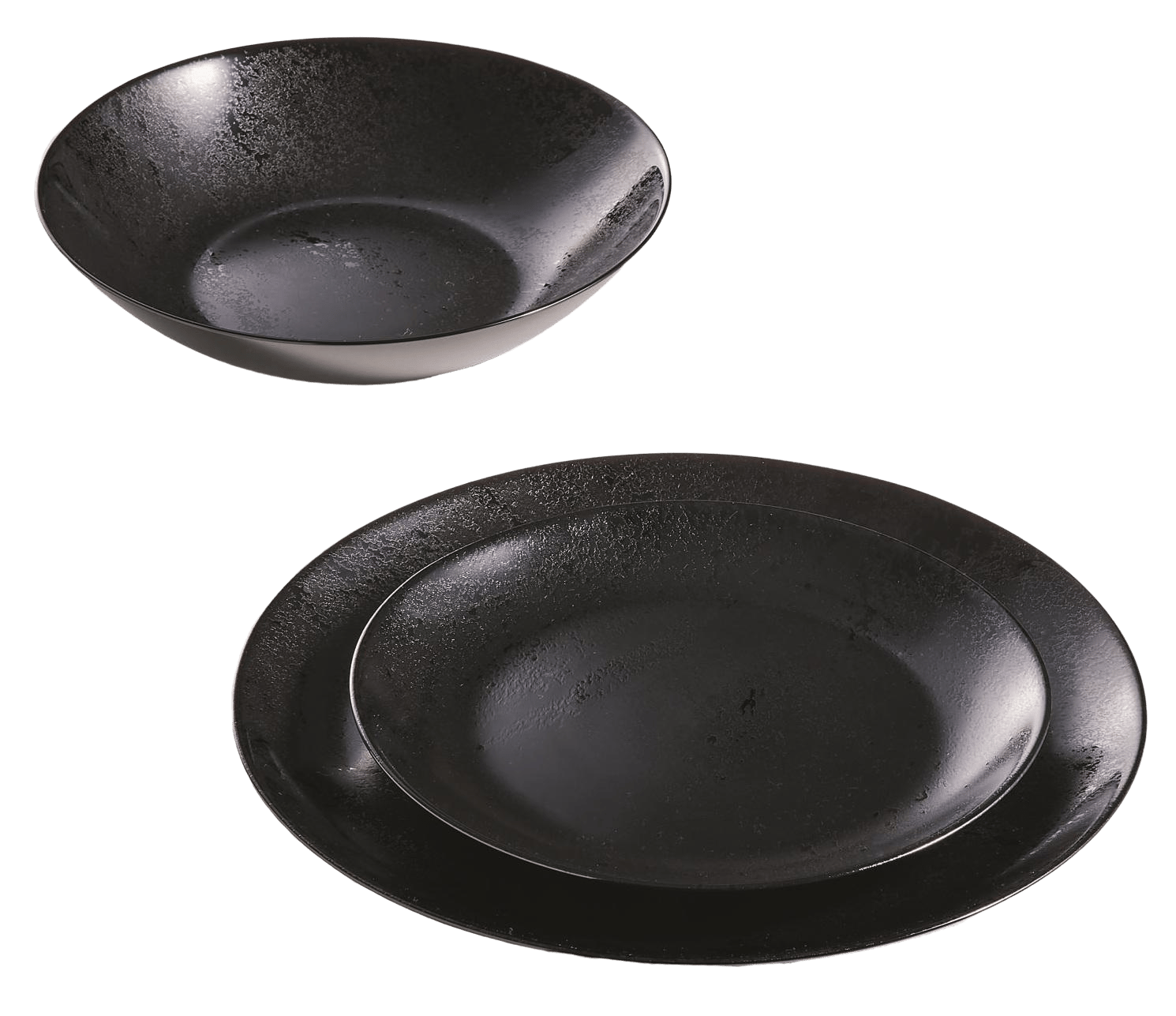 Тарілка LUMINARC DIANA BLACK /25 см /обід. (V0121)