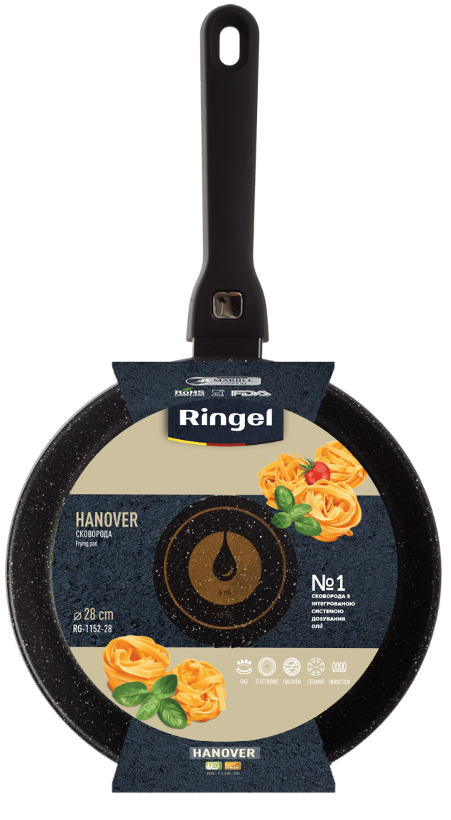 Сковорода RINGEL Hanover 28 см б/кришки (RG-1152-28)