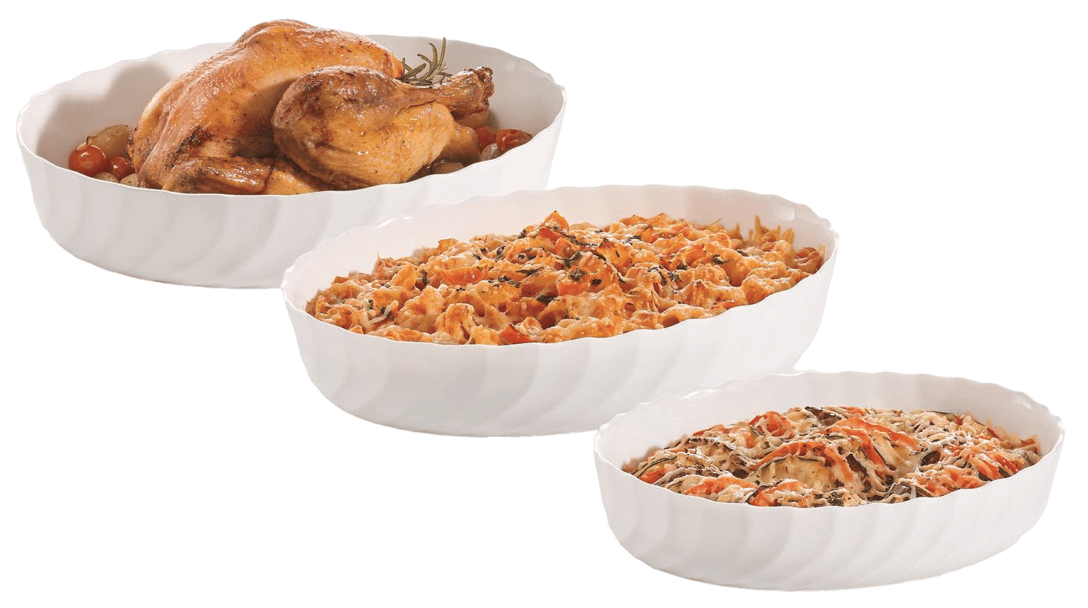 Форма с/к LUMINARC SMART CUISINE TRIANON д.запік/овал./22х16 см (P4017)