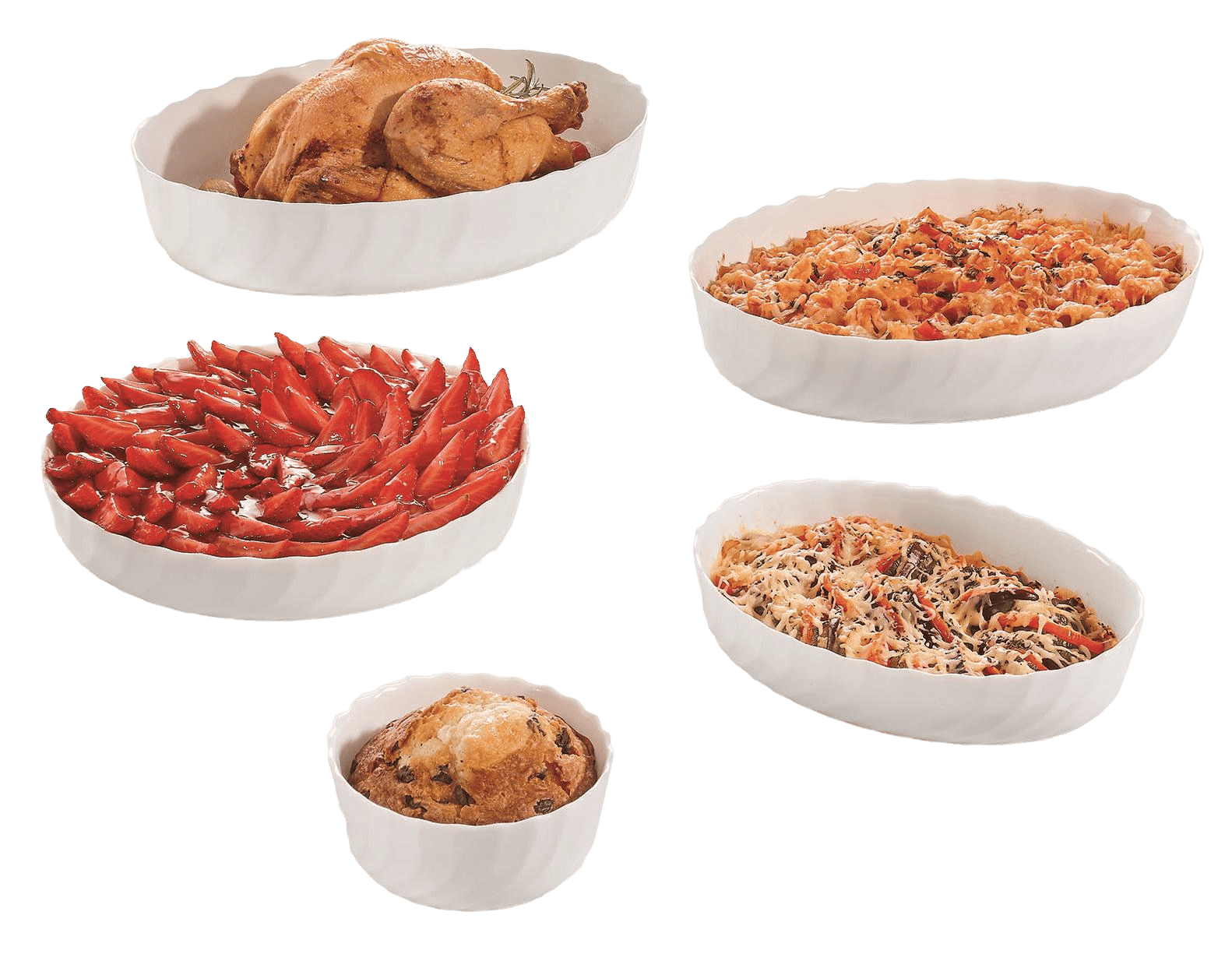 Форма с/к LUMINARC SMART CUISINE TRIANON д.запік/овал./22х16 см (P4017)