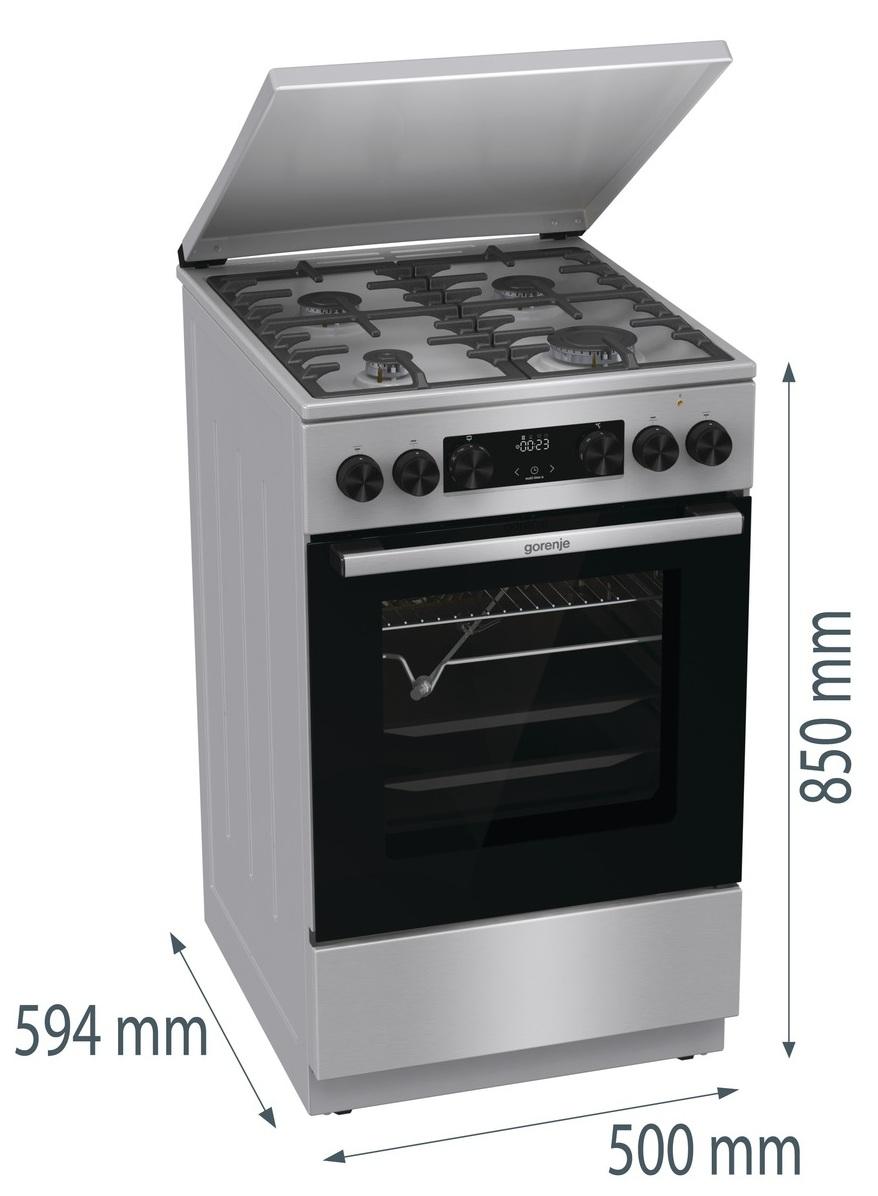 Плита комбінована GORENJE GKS5C71XF