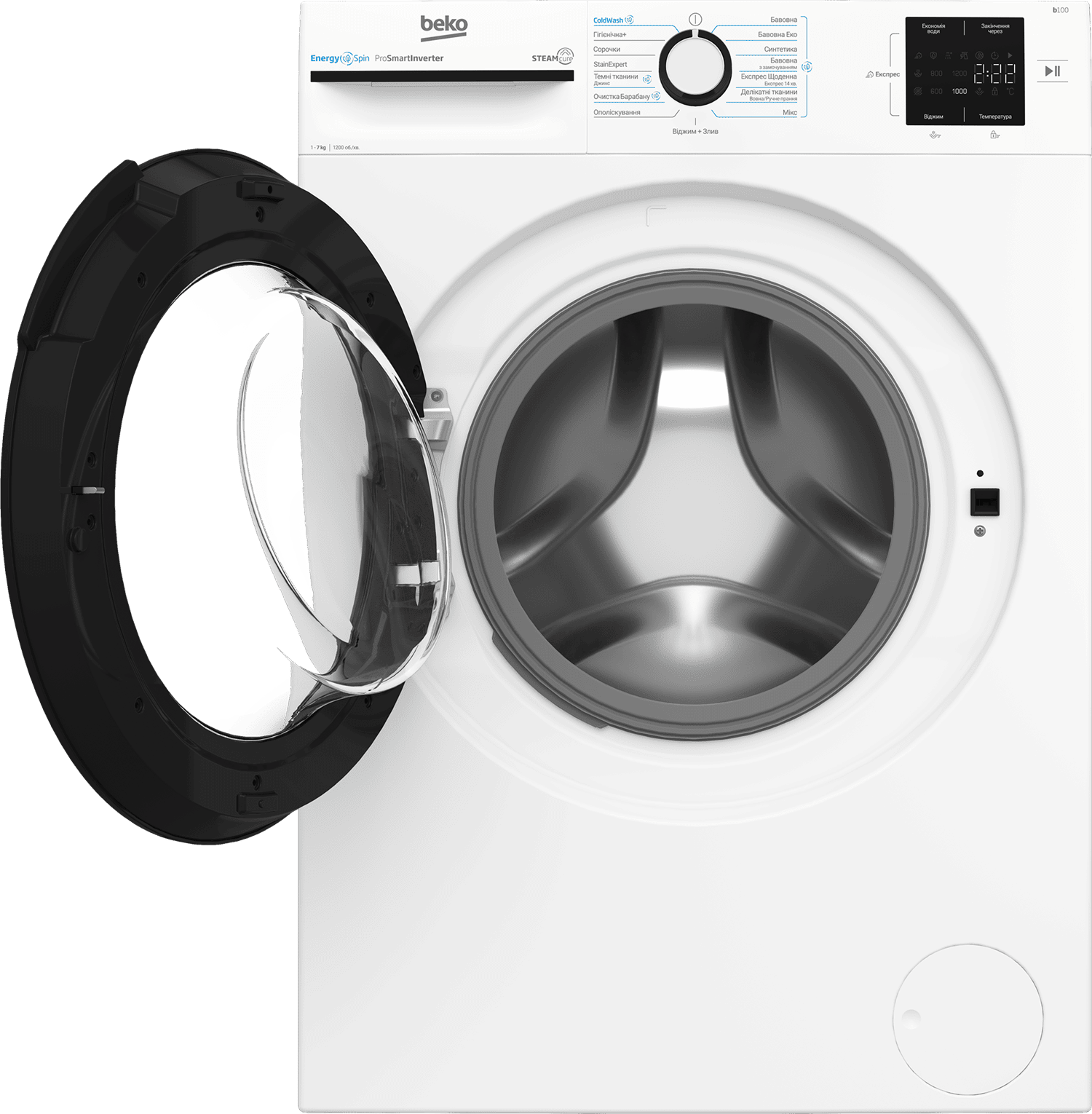 Пральна машина BEKO BM1WFSU37233 WB