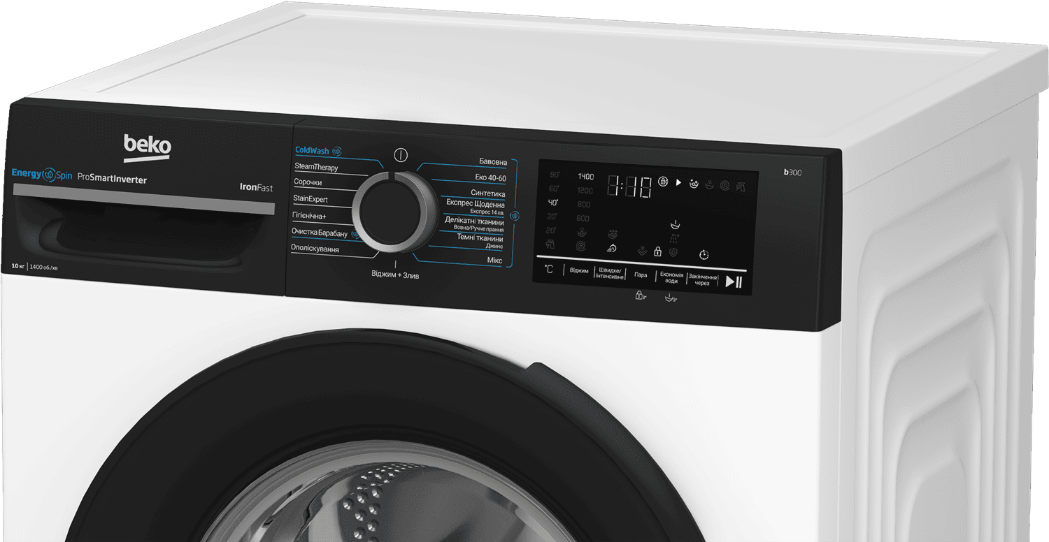 Пральна машина BEKO BM3WFU410415WPBB
