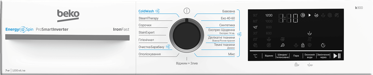 Пральна машина BEKO BM3WFSU47215WB