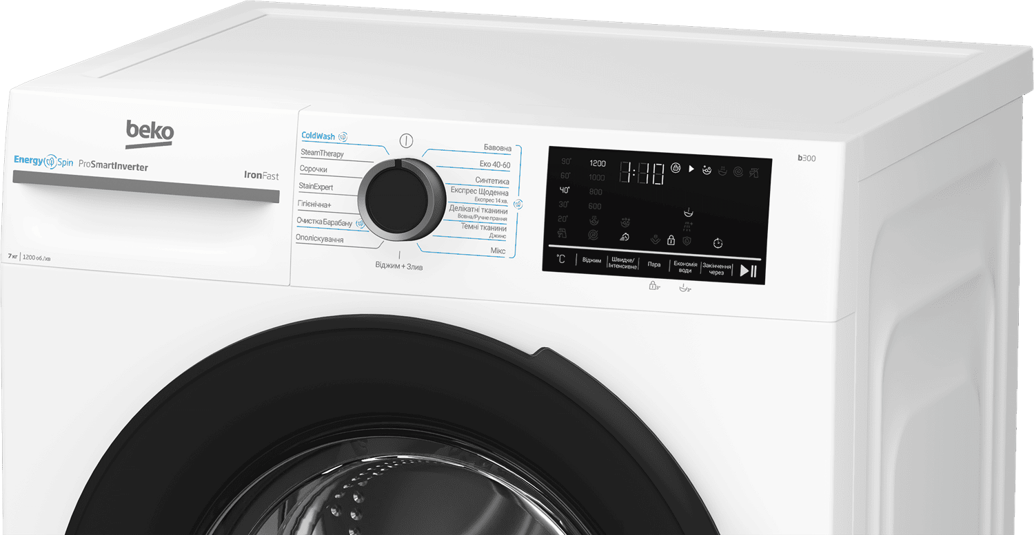 Пральна машина BEKO BM3WFSU47215WB