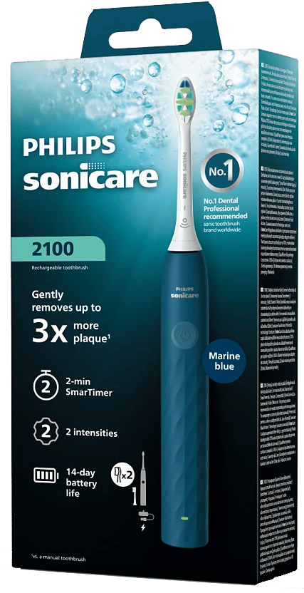 Зубна електрощітка PHILIPS Електрична зубна щітка Sonicare HX4022/04 серії 2100