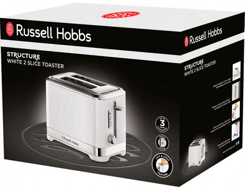 Тостер RUSSELL HOBBS 28090-56 Structure Білий