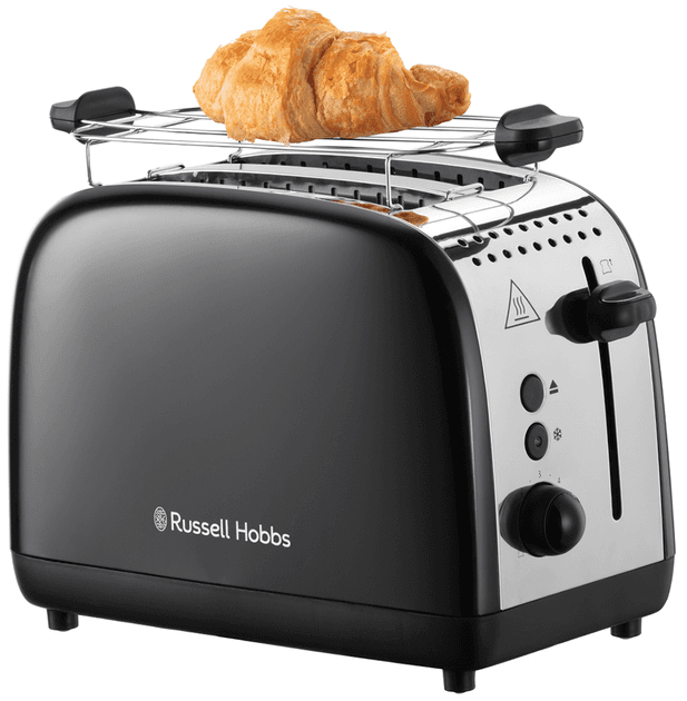 Тостер RUSSELL HOBBS Colours Plus 26550-56, чорний