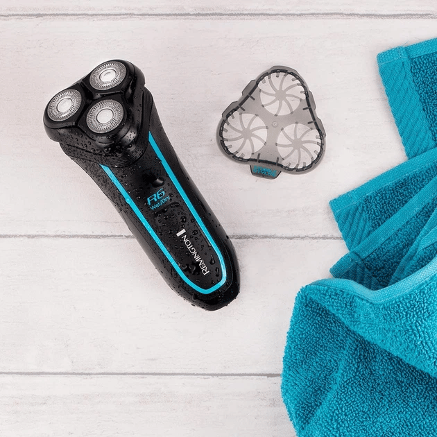Електрична бритва REMINGTON Style Aqua R6000 чорно-синій