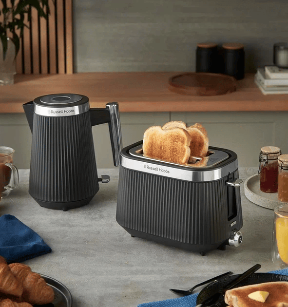 Тостер RUSSELL HOBBS 26760-56/RH Bronte 2S Toaster Чорний