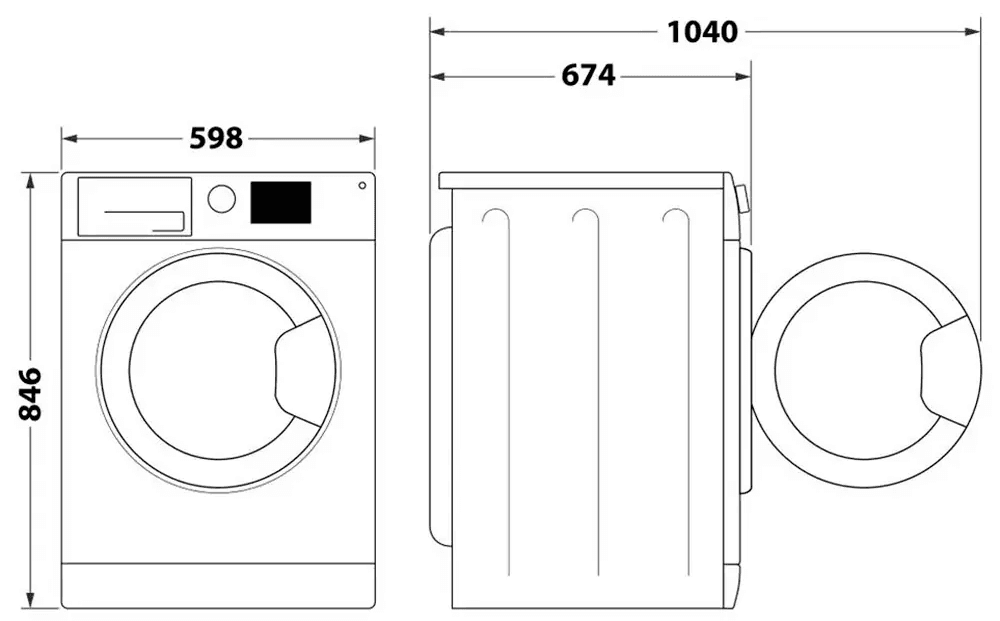 Сушильна машина WHIRLPOOL WP B9X WBS UA