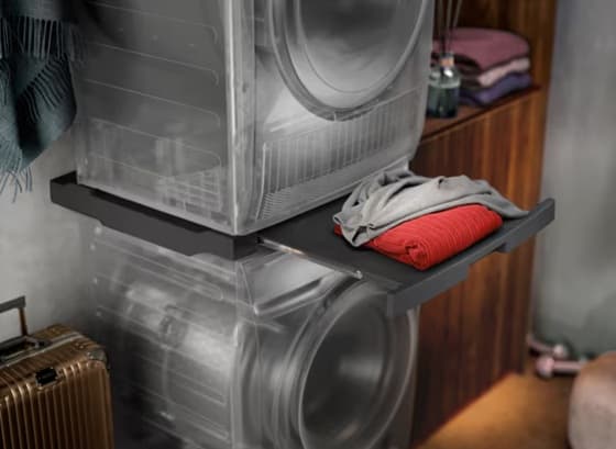 Аксесуар для пральноi машини ELECTROLUX N1WYHSK6 Комплект монтажний з поличкою сірий