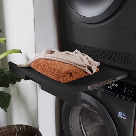 Аксесуар для пральноi машини ELECTROLUX N1WYHSK6 Комплект монтажний з поличкою сірий
